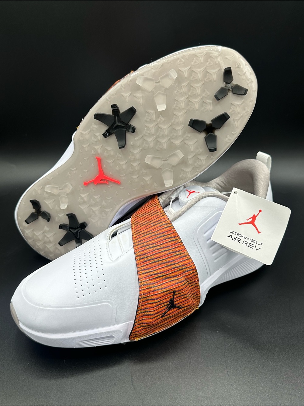 Nike Air Jordan Rev Golf White Infrared Black Men’s Size 11 FV6338-102